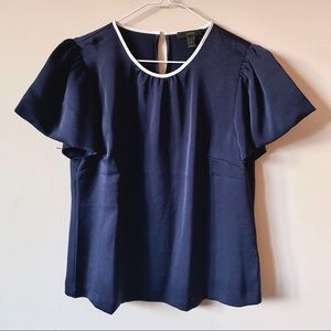 NWOT Blue Top from J Crew